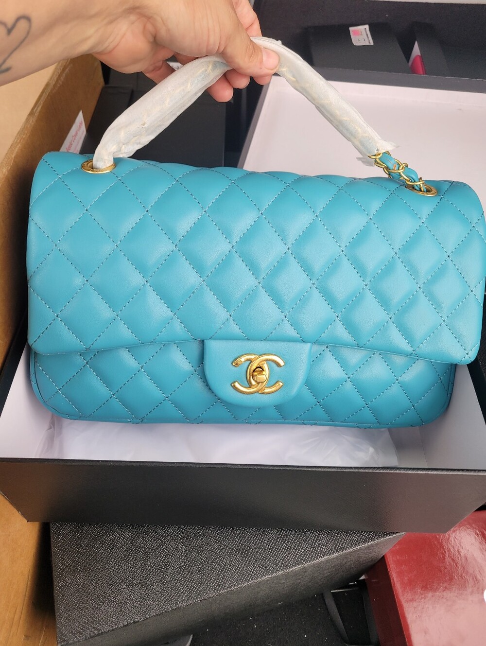 Cc Crossbody Bag Teal